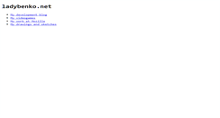 Desktop Screenshot of ladybenko.net